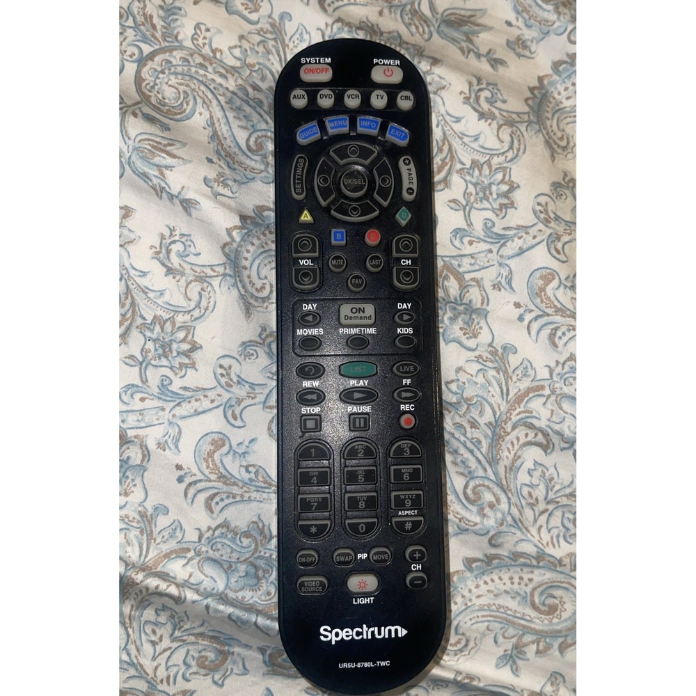 Spectrum UR5U-8780L- TWC Universal‎ TV Remote Control